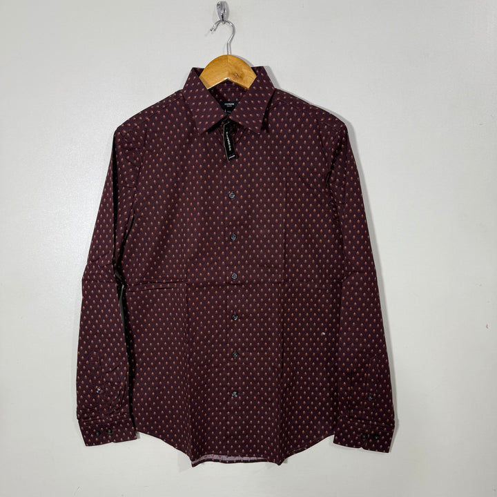 EXPRESS PRINTED COTTON SHIRT BRAND NEW WITH STRETCH