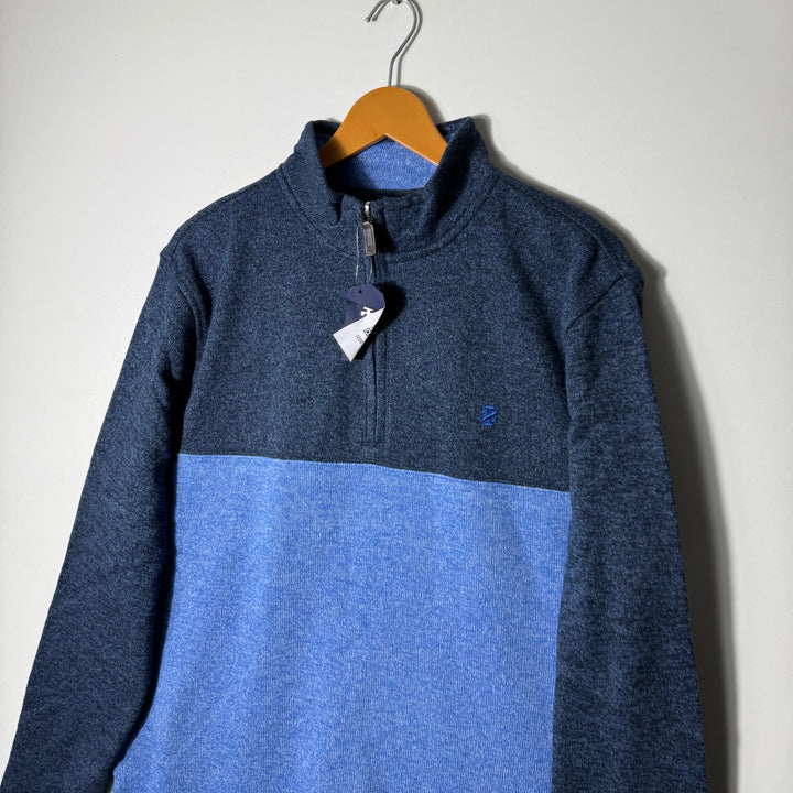 IZOD HALF ZIP FLEECE PULLOVER BRAND NEW