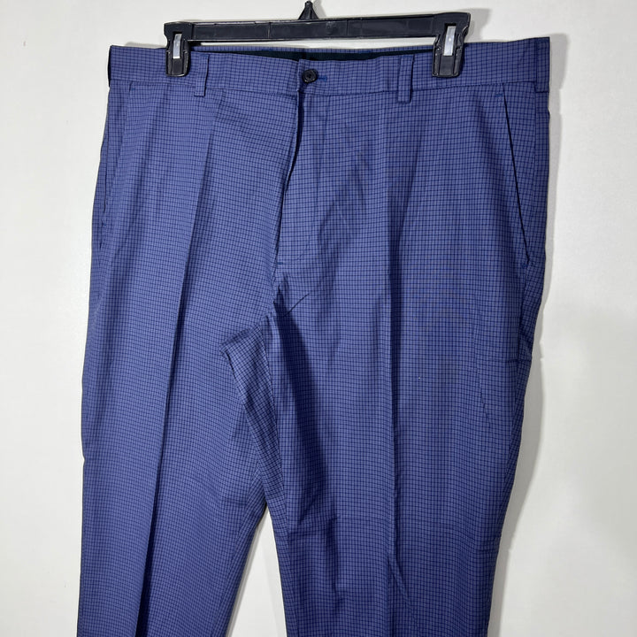 BROOKS BROTHERS CHECKERED ADVANTAGE COTTON CHINO PANT WITHOUT STRETCH