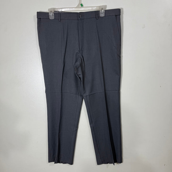 FARAH TEXTURED STRAIGHT FIT DRESS PANT BRAND NEW GREY COLOUR