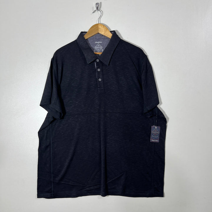 FLAG & ANTHEM BUIT IN STRETCH MOITUR WICKING EASY CARE ALL DRY COMFORT COTTON POLO TSHIRT BRAND NEW
