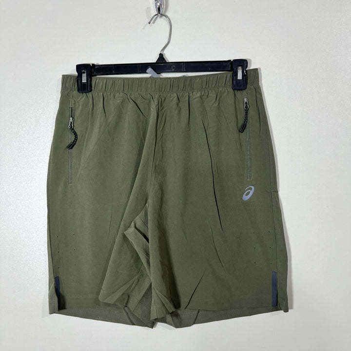 ASICS LIGHT WEIGHT PARACHUTE RUNNING SHORT WITH SIDE ZIP POCKETS