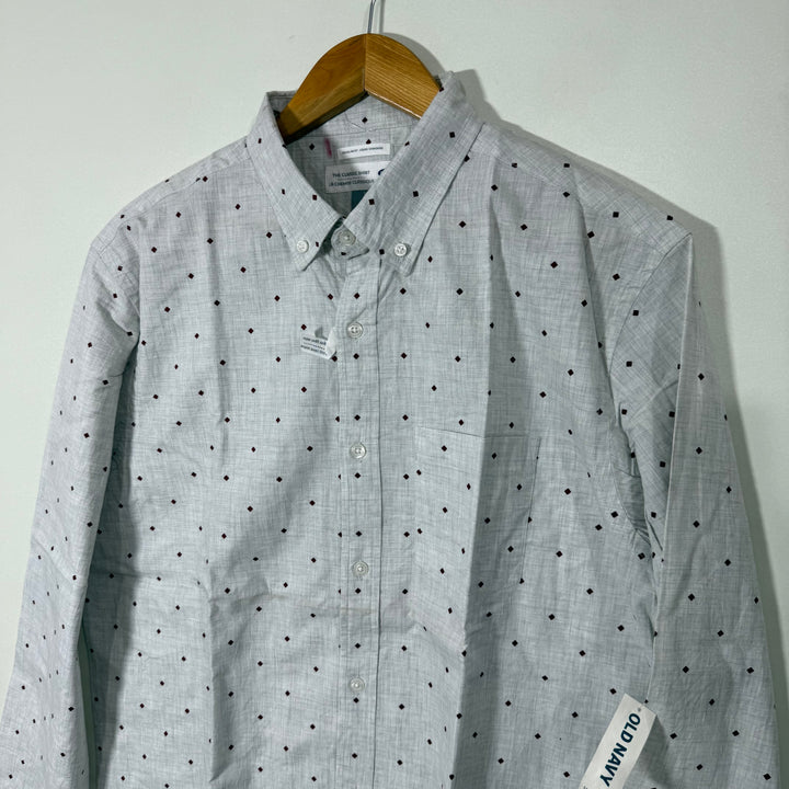 OLD NAVY BUTTON DOWN CASUAL COTTON SHIRT BRAND NEW