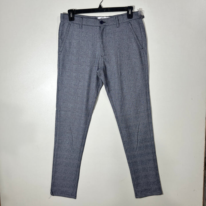 YD SLIM FIT CHECKERED DRESS PANT