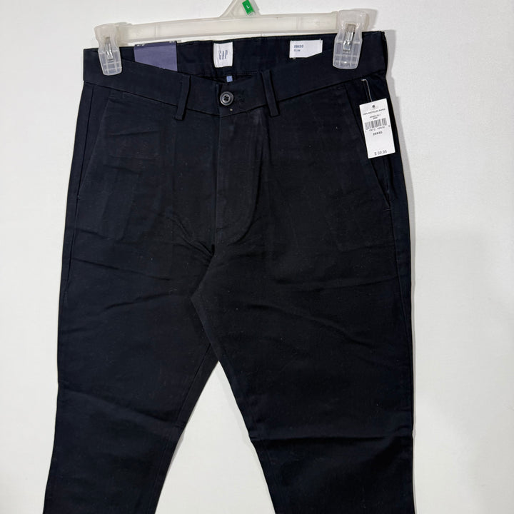 GAP SLIM FIT COTTON CHINO PANT BRAND NEW WITH STRETCH BLACK COLOUR