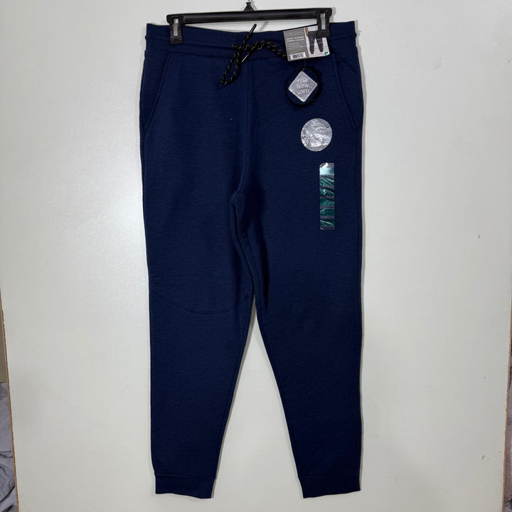 BERKLEY JENSEN JERSEY BONDED SHERPA JOGGER TROUSER BRAND NEW BLUE COLOUR