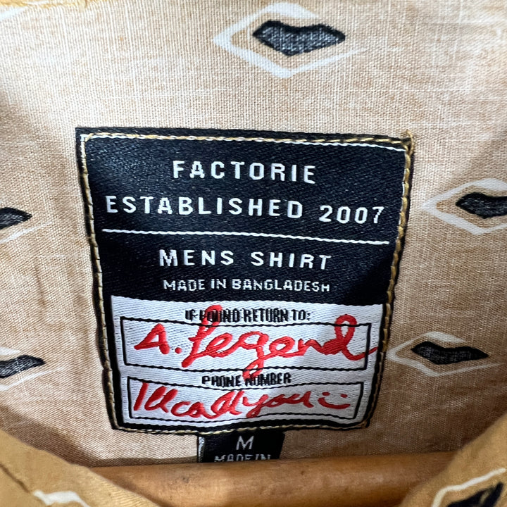 FACTORIE HALF SLEEVES SHIRT