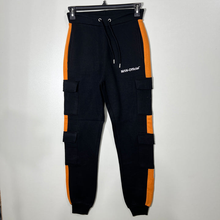 BOOHOOMAN SWEAT CARGO TROUSER INNER FLEECE