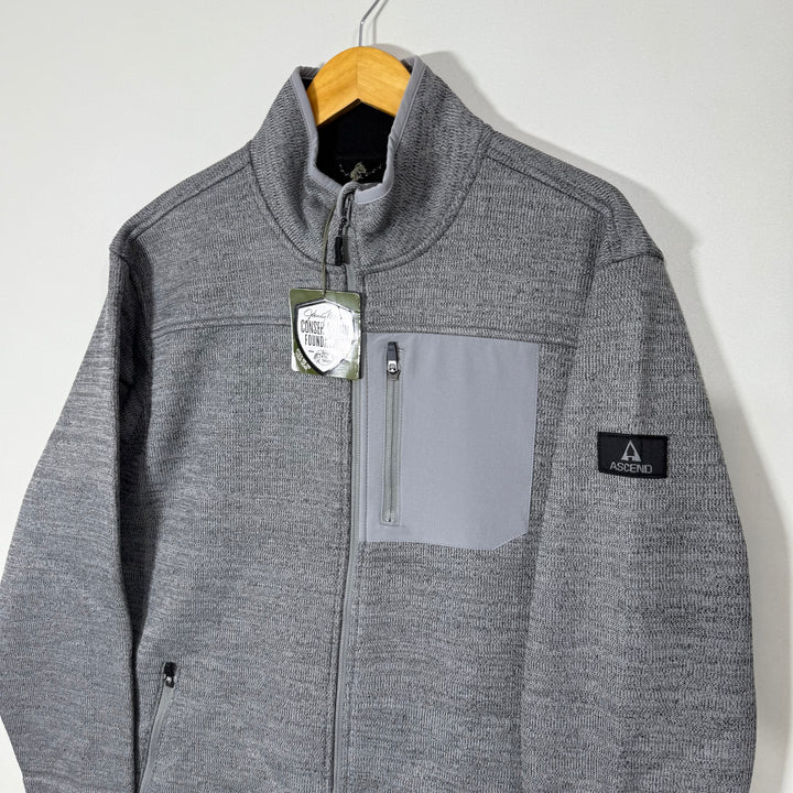 ASCEND LNITED FLEECE JACKET BRAND NEW GREY COLOUR