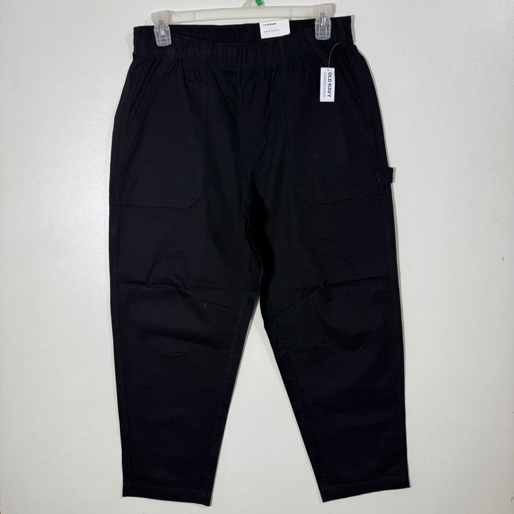 OLD NAVY COTTON CASUAL TROUSER BRAND NEW WITH STRETCH BLACK COLOUR