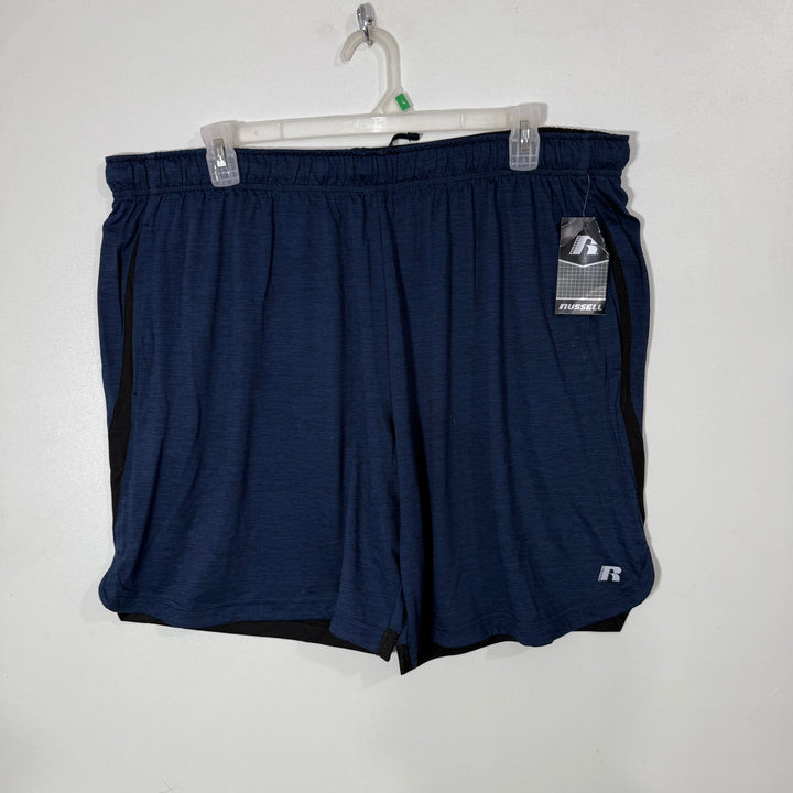 RUSSELL FRESH FORCE SPORT SHORT BLUE COLOUR
