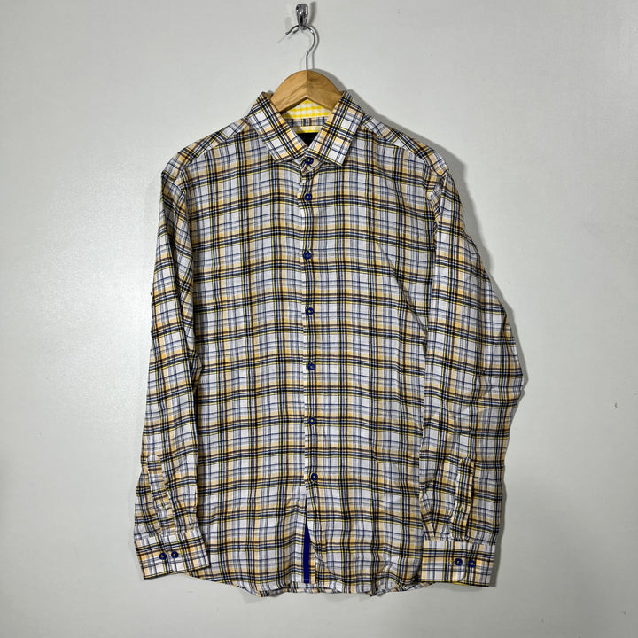 BLU BY POLIFORM LINEN SHIRT