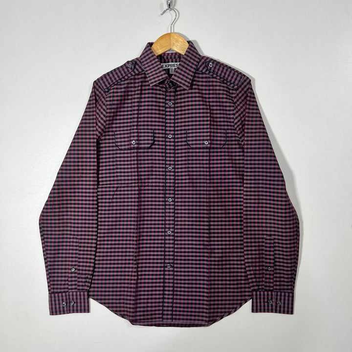EXPRESS DOUBLE POCKET CASUAL COTTON SHIRT