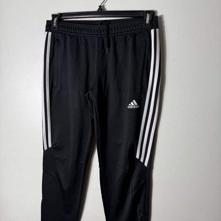 ADIDAS CLIMACOOL SKINNY FIT  SPORT TROUSER WITH SIDE ZIP POCKETS BLACK COLOUR