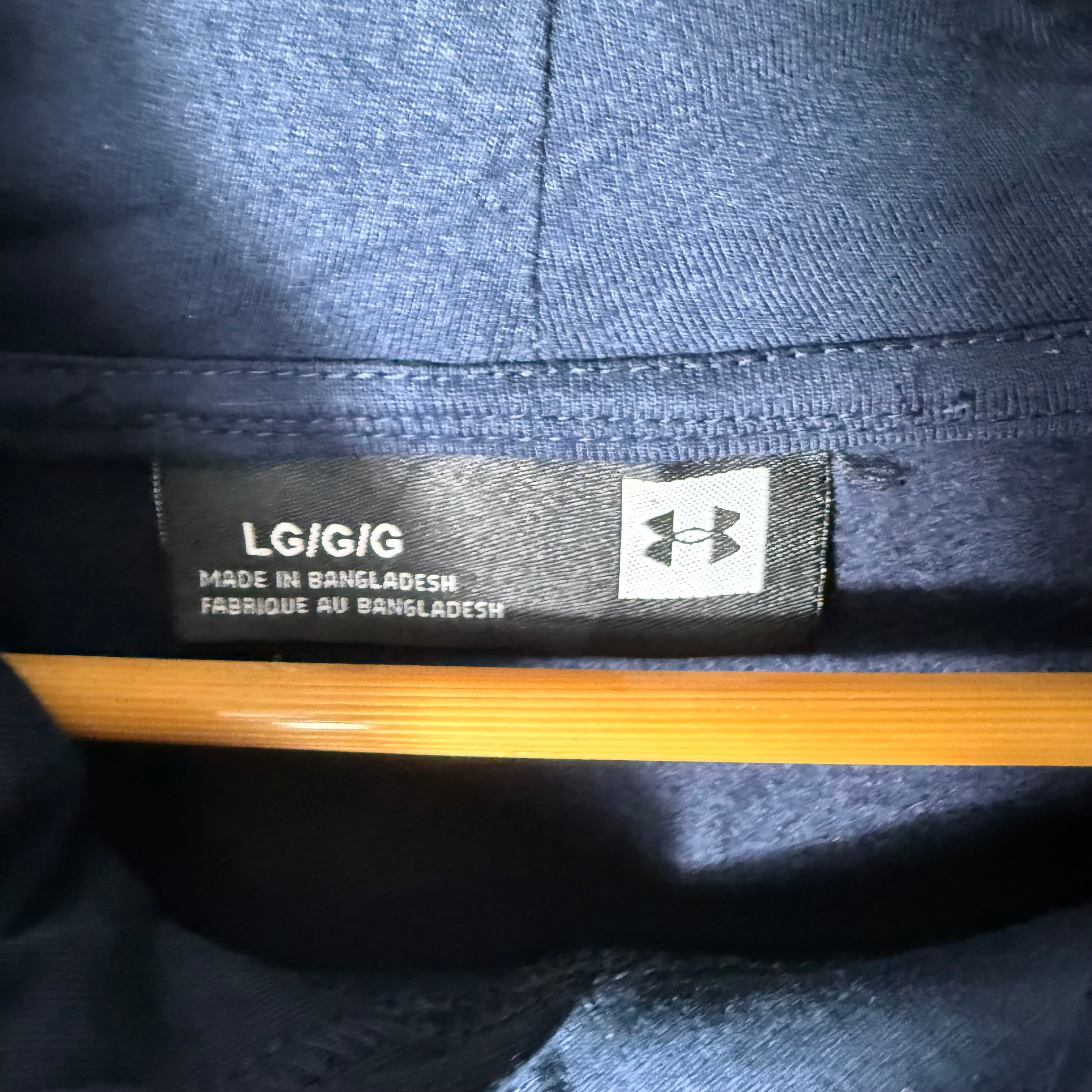 UNDER ARMOUR SSWEAT HOODIE INNER FLEECE BRAND NEW BLUE COLOUR – JS BROTHERS