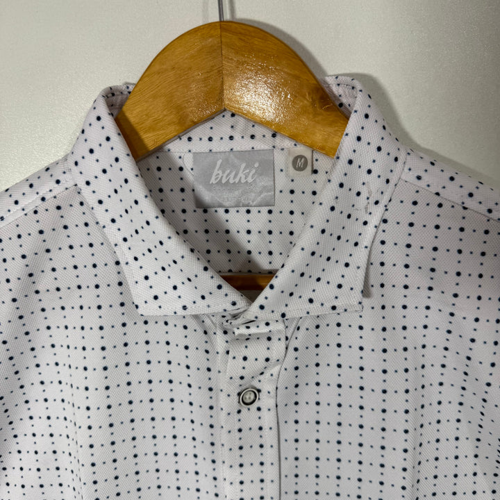BUKI BUTTON DOWN HALF SLEEVES TSHIRT FABRIC COTTON SHIRT