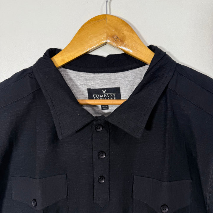 COMPANY EIGHTY ONE DOUBLE POCKETS COTTON POLO TSHIRT BRAND NEW