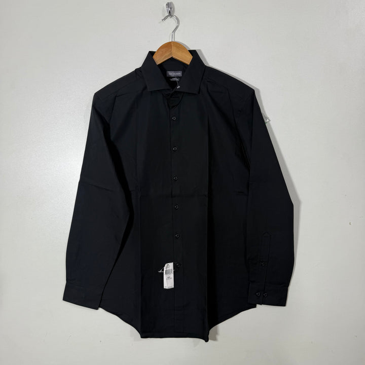 VAN HEUSEN SLIM FIT FORMAL COTTON SHIRT BRAND NEW BLACK COLOUR