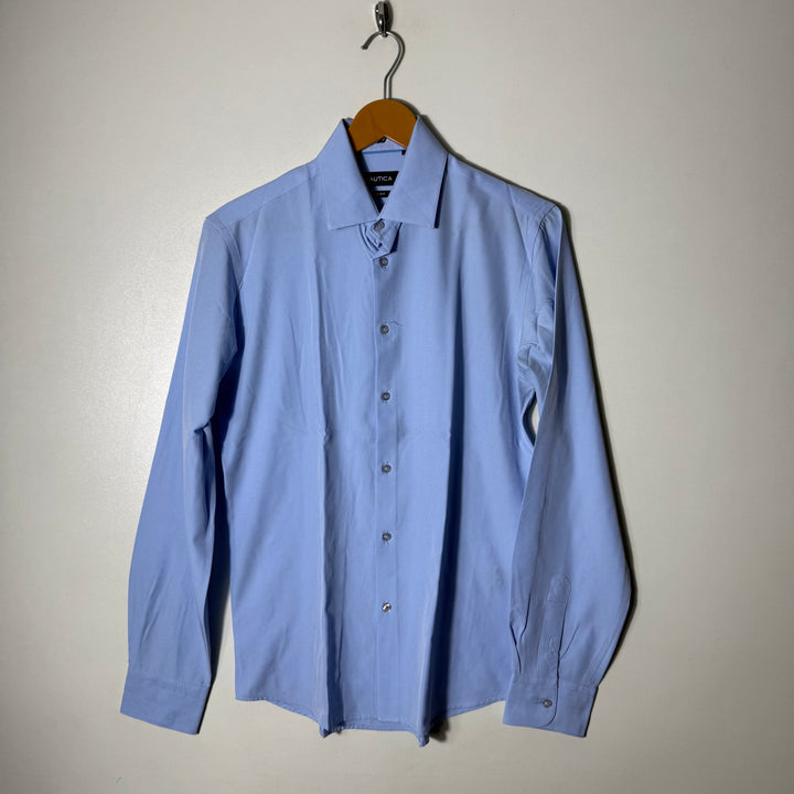 NAUTICA SLIM FIT PERFORMANCE SHIRT WITH STRETCH