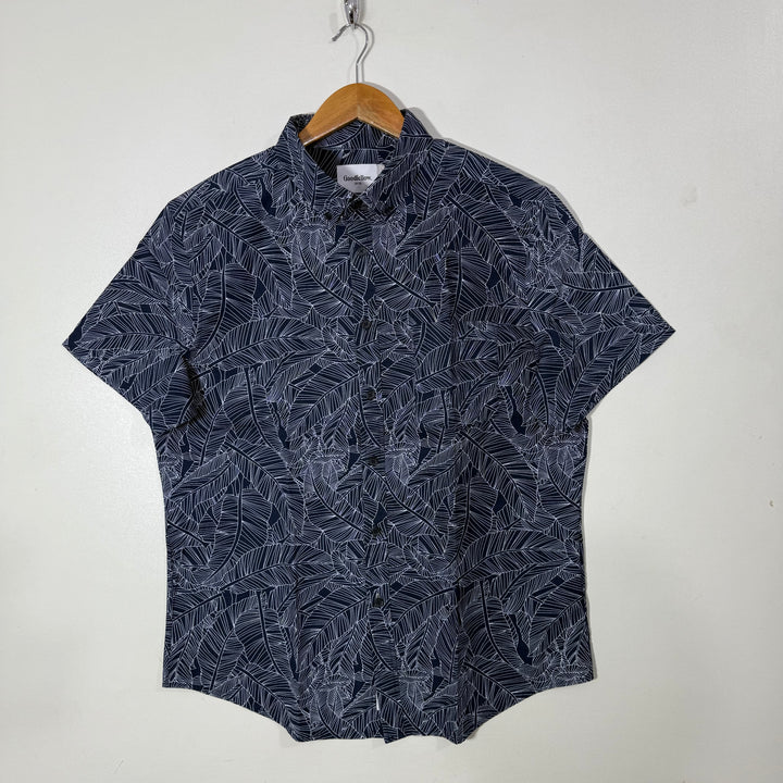 GOOD FELLOW &CO HALF SLEEVES BUTTON DOWN SHIRT