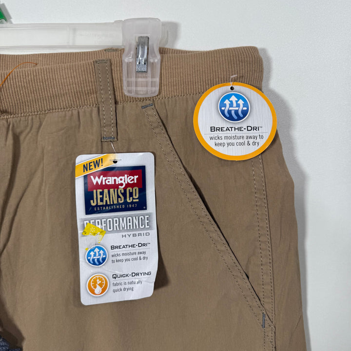 WRANGLER BREATHE DRI QUICK DRYING CARGO COTTON SHORT BRAND NEW WITH STRETCH