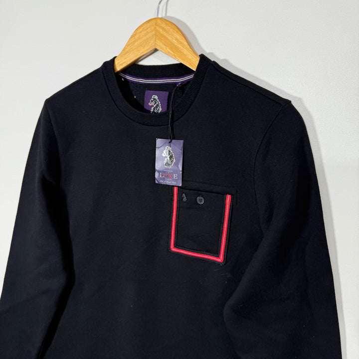 LUKE SWEATSHIRT BRAND NEW INNER FLEECE