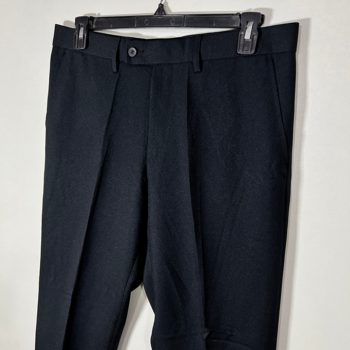 F&F TAILORED FIT DRESS PANT WITHOUT STRETCH BLACK COLOUR