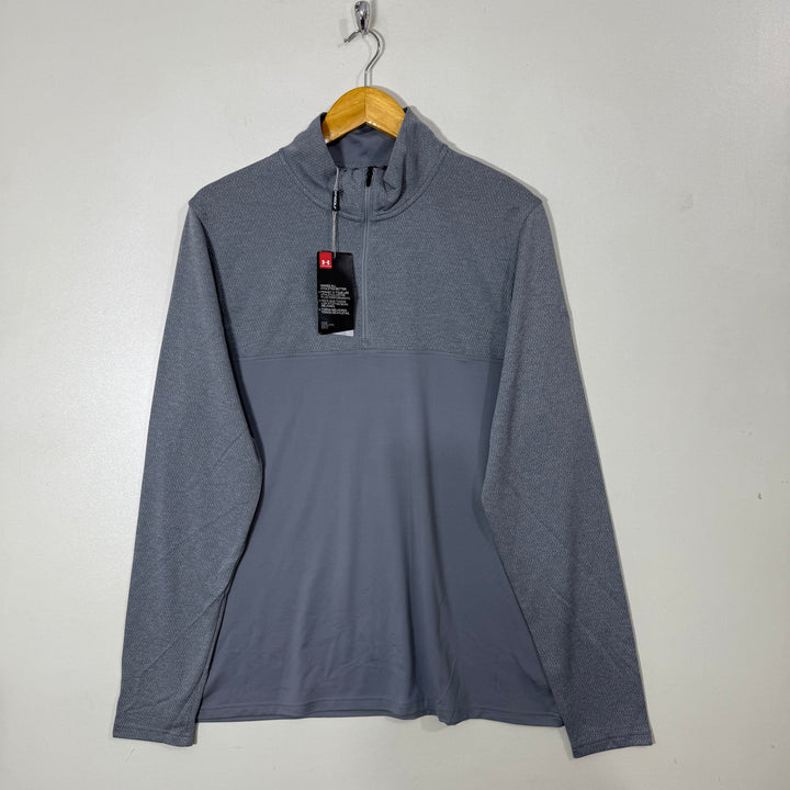 UNDER ARMOUR HALF ZIP PULLOVER BRAND NEW GREY COLOUR