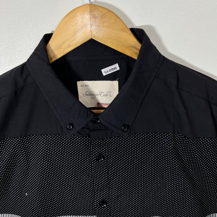 SOVEREIGN CODE BUTTON DOWN CASUAL COTTON SHIRT