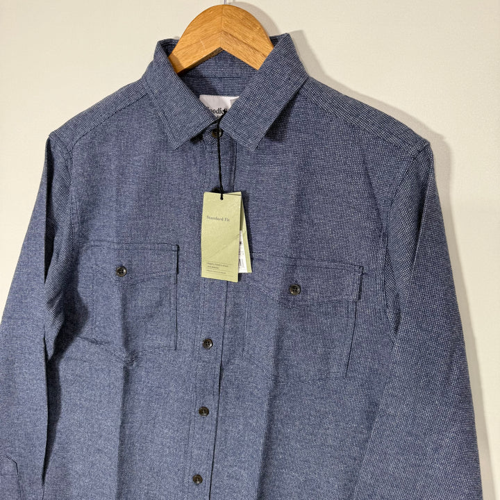 GOOD FELLOW &CO DOUBLE POCKETS FLANNEL COTTON SHIRT BRAND NEW