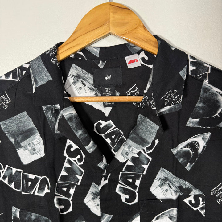 H&M CUBAN COLLAR HALF SLEEVES HAWAI SHIRT