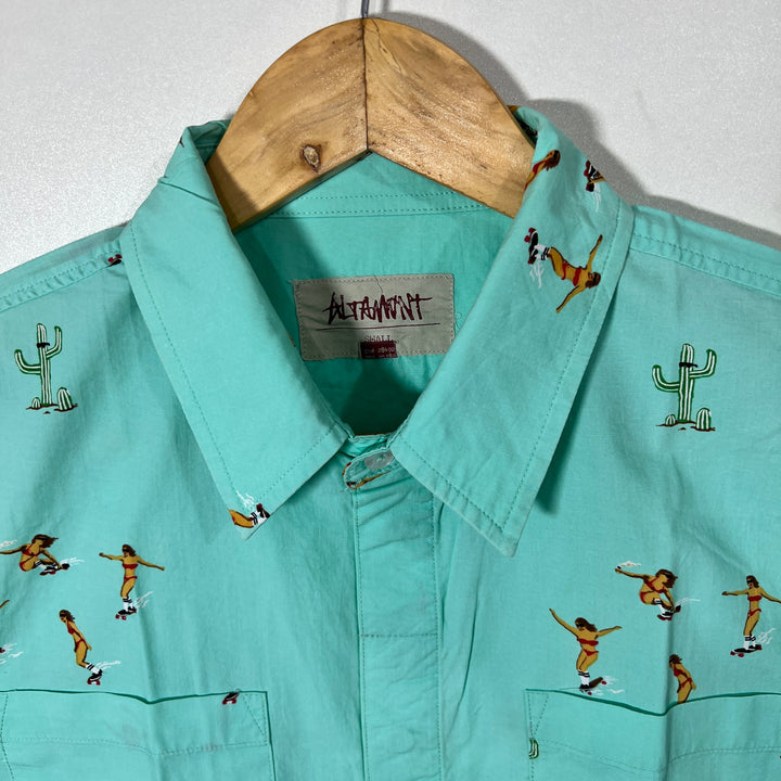 ALTAMONT HALF SLEEVES COTTON SHIRT