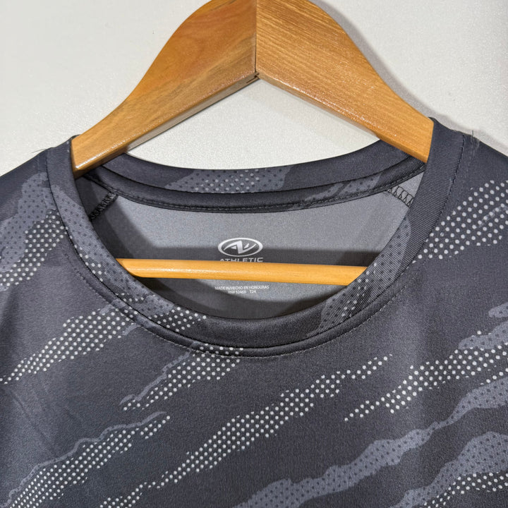 ATHLETIC WORKS CAMOUFLAGE SPORT TSHIRT