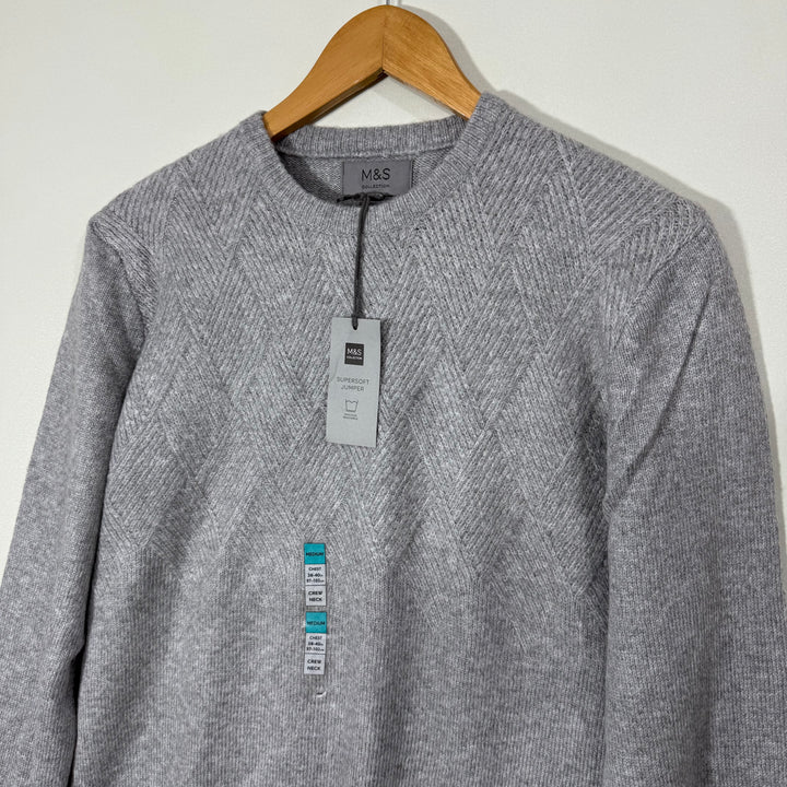 MARKS & SPENCER SUPERSOFT JUMPER MACHINE WASHABLE