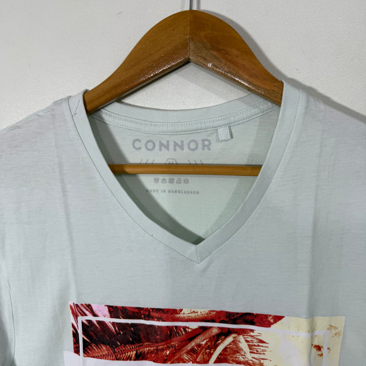 CONNOR V NECK COTTON TSHIRT