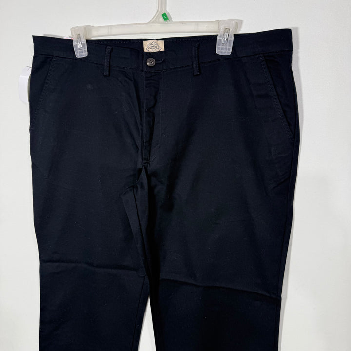 ST JHONS BAY CLASSIC FIT COTTON CHINO PANT BRAND NEW WITH STRETCH BLACK COLOUR
