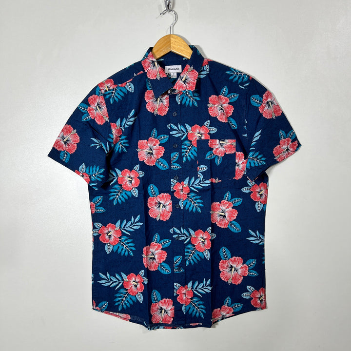 HAGGAR HALF SLEEVES SHIRT