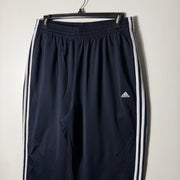 ADIDAS BAGGY FIT SPORT TROUSER INNER FLEECE BLUE COLOUR