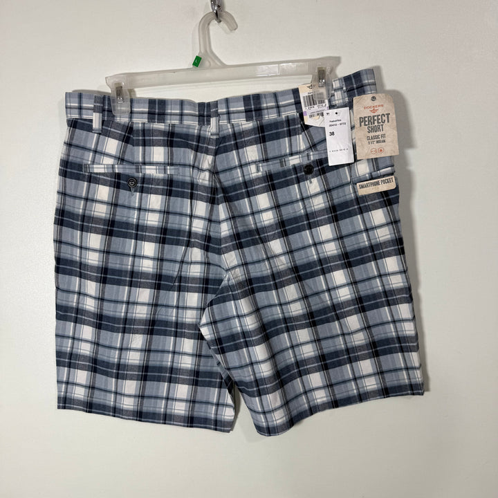 DOCKERS COTTON CHECKERED SHORT BRAND NEW