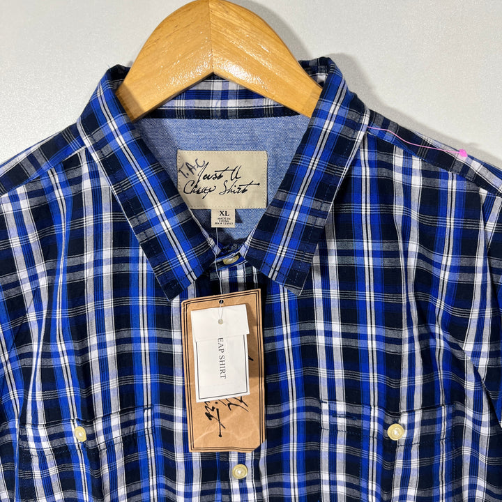 JUST U CHEAP SHIRT CHECKERED SHIRT