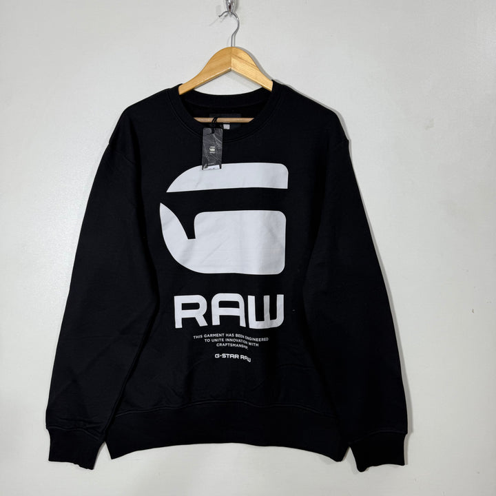 G STAR RAW SWEATSHIRT BRAND NEW BLACK COLOUR