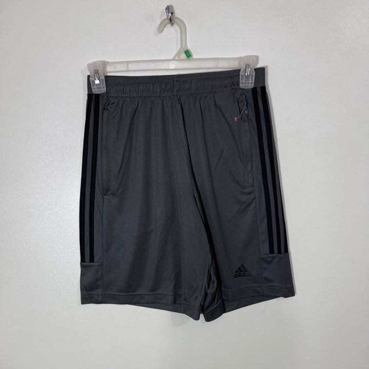 ADIDAS SPORT SHORT GREY COLOUR WITH SIDE ZIP POCKETS