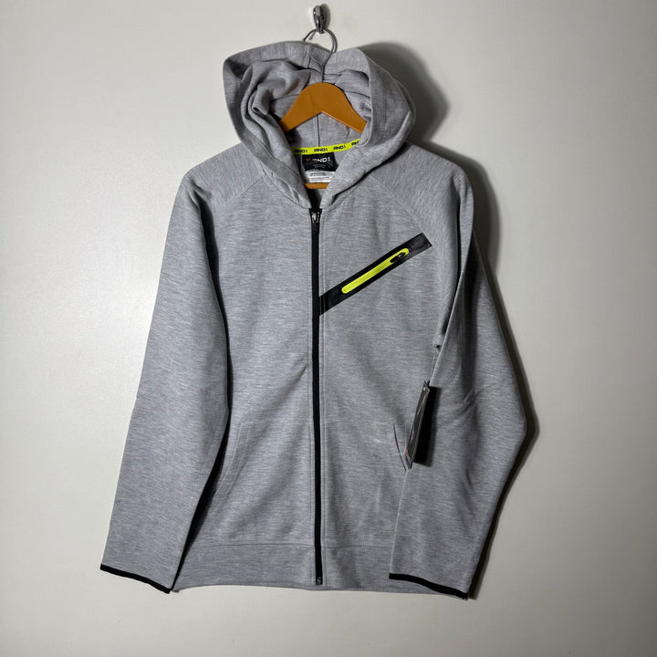 AND1 TECH FLEECE JACKET BRAND NEW GREY COLOUR