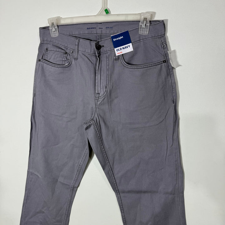 OLD NAVY STRAIGHT FIT COTTON JEANS BRAND NEW WITH STRETCH GREY COLOUR