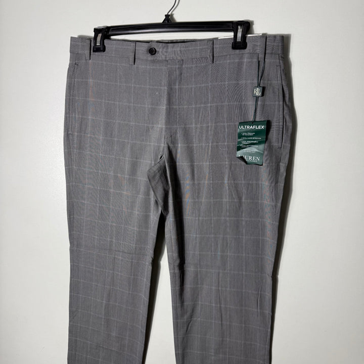 RALPH LAUREN POLO STRAIGHT FIT CHECKERED DRESS PANT BRAND NEW