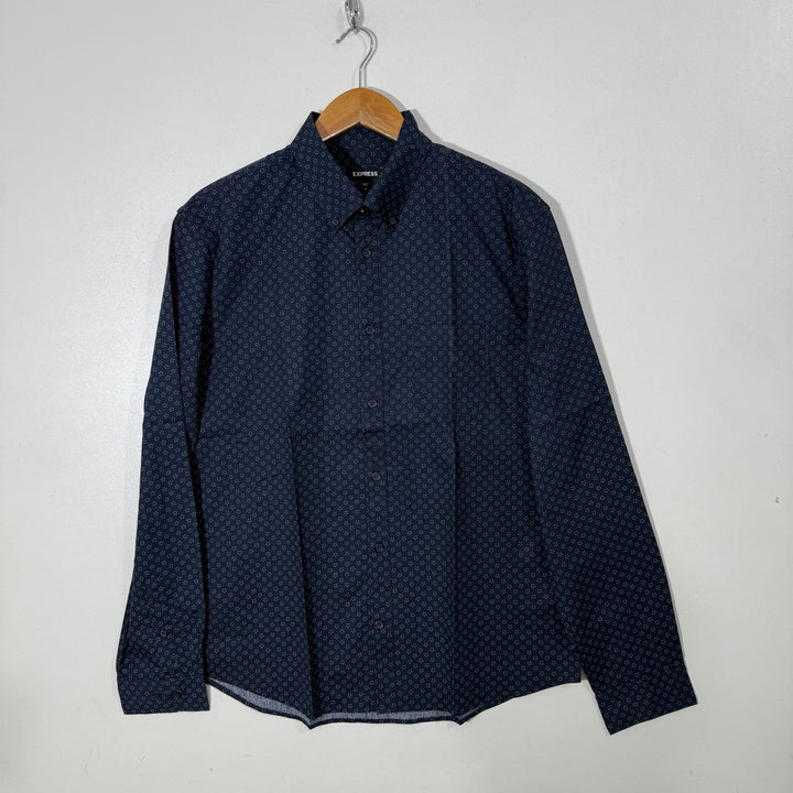 EXPRESS BUTTON DOWN CASUAL COTTON SHIRT