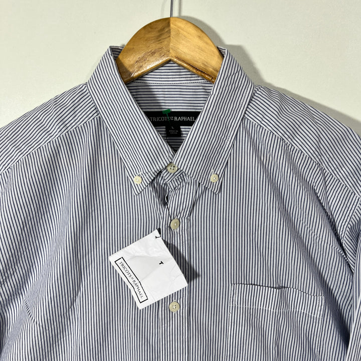 TRICOTS ST RAPAEL BUTTON DOWN CASUAL COTTON SHIRT BRAND NEW