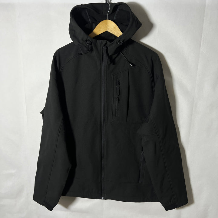 H&M SOFT SHELL WINDBREAKER JACKET INNER FLEECE