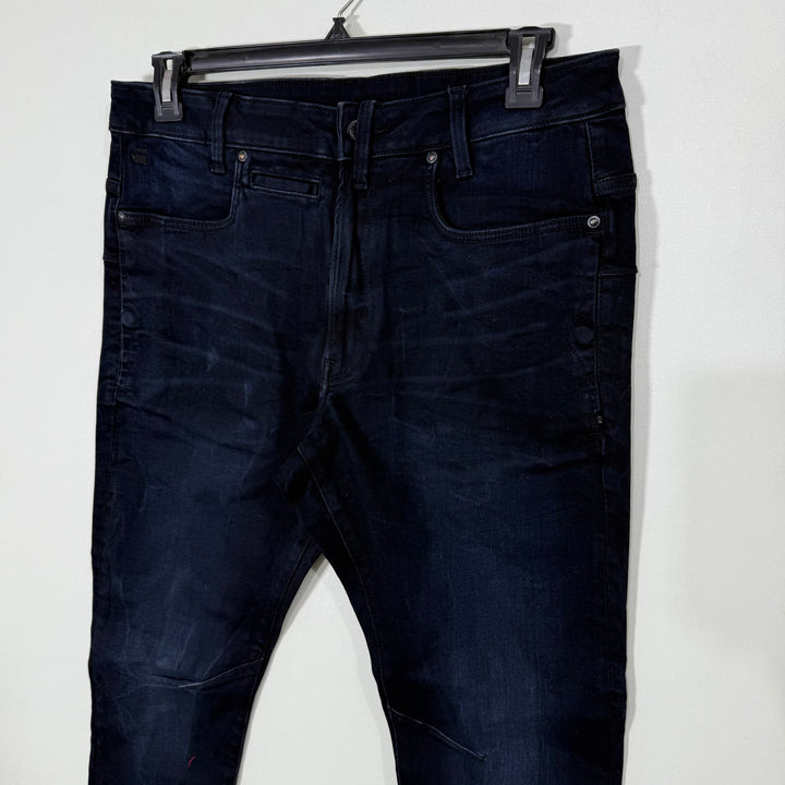 G STAR RAW 3D SUPER SLIM  FIT DENIM PANT BLUE COLOUR WITH STRETCH