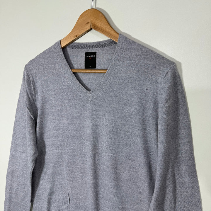 DEVRED V NECK MERINO WOOL SWEATER